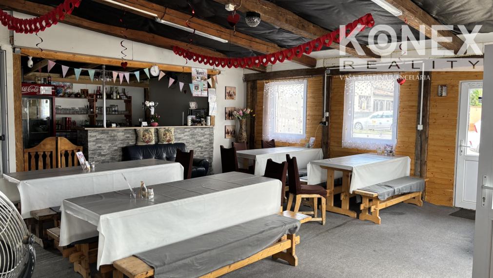 ID-4276 NA PREDAJ komerčný areál s autoservisom a pizzeriou VEĽKÉ KAPUŠANY