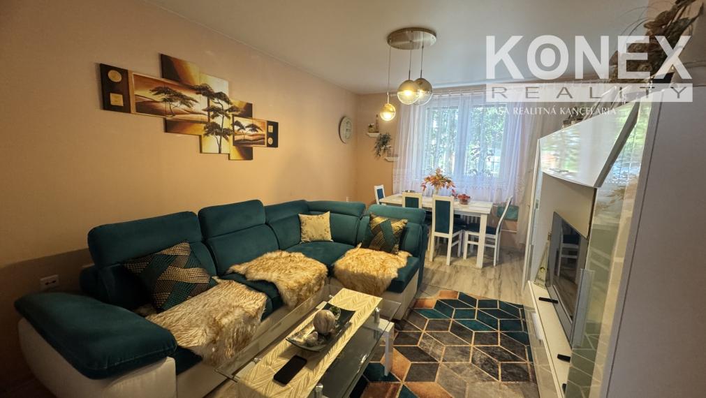ID-4322 NA PREDAJ PEKNÝ útulný 3-izbový byt TREBIŠOV
