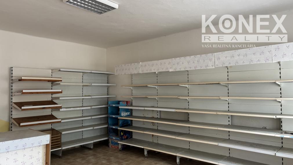 ID-4516 NA PRENÁJOM - Obchod v obci TUŠICE
