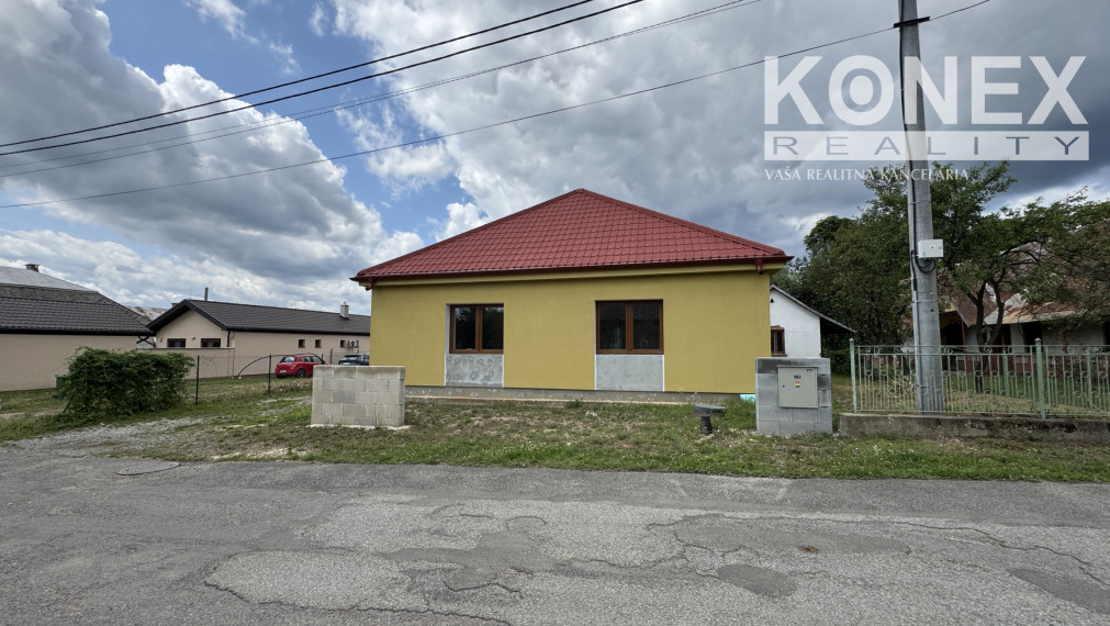 ID-4316 NA PREDAJ Moderný novorekonštruovný rodinný dom/ rekreačná chata JOVSA