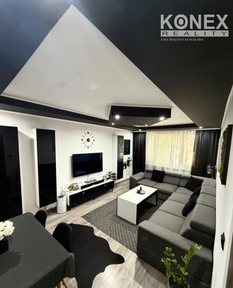ID-4656 MODERNÝ a PRIESTRANNÝ 3-izbový byt VEĽKÉ KAPUŠANY