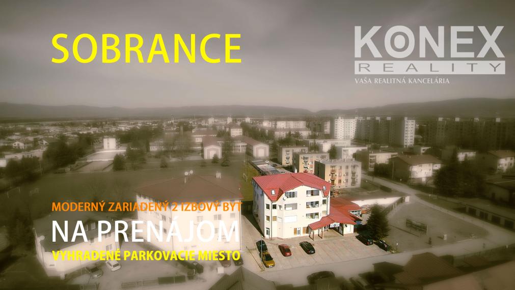 ID-3634 Zariadený 2-izbový byt na PRENÁJOM – SOBRANCE