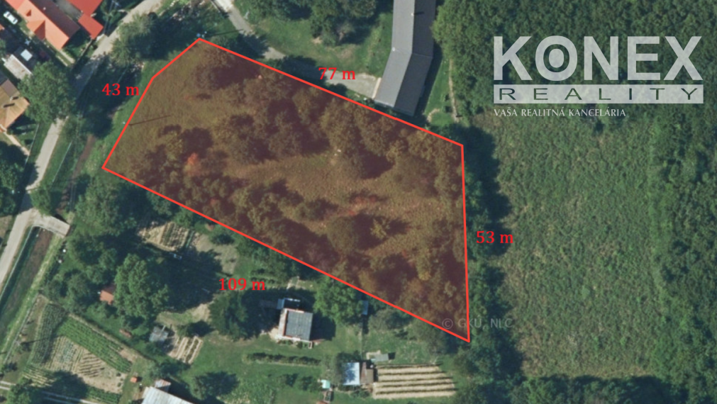 ID-4682 Rozľahlý a široký pozemok na výstavbu KRČAVA