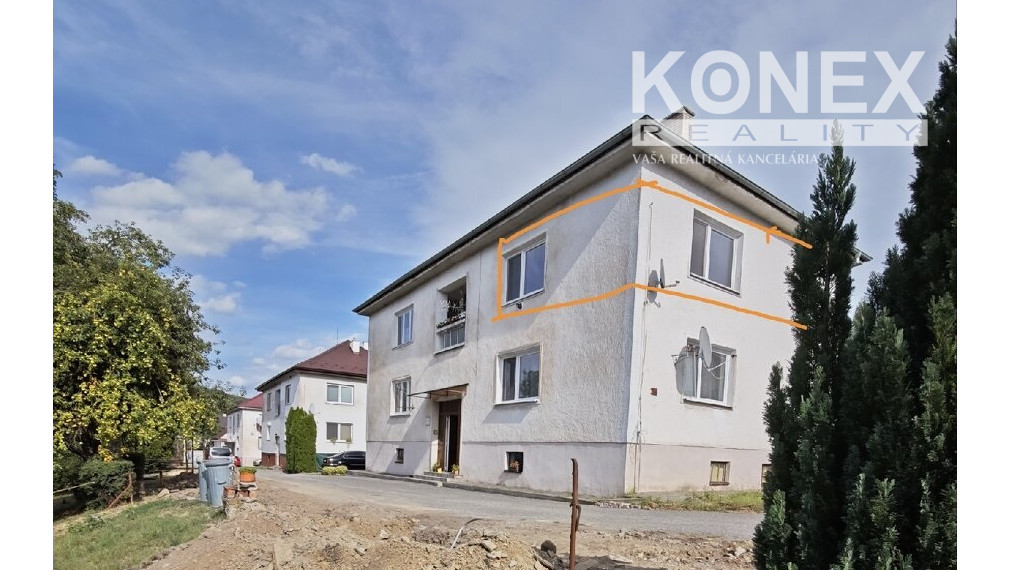 ID-4735 NA PREDAJ 2,5-izbový byt na rekonštrukciu HANUŠOVCE NAD TOPĽOU