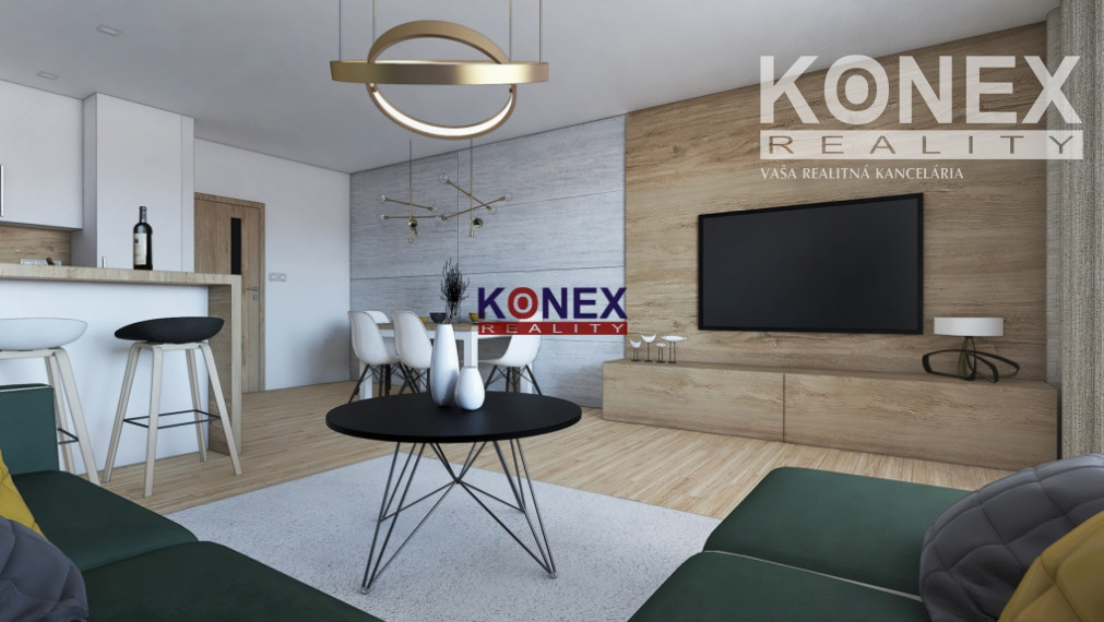 ID-3472 NA PREDAJ nové byty – GREENSIDE VIII. Trebišov