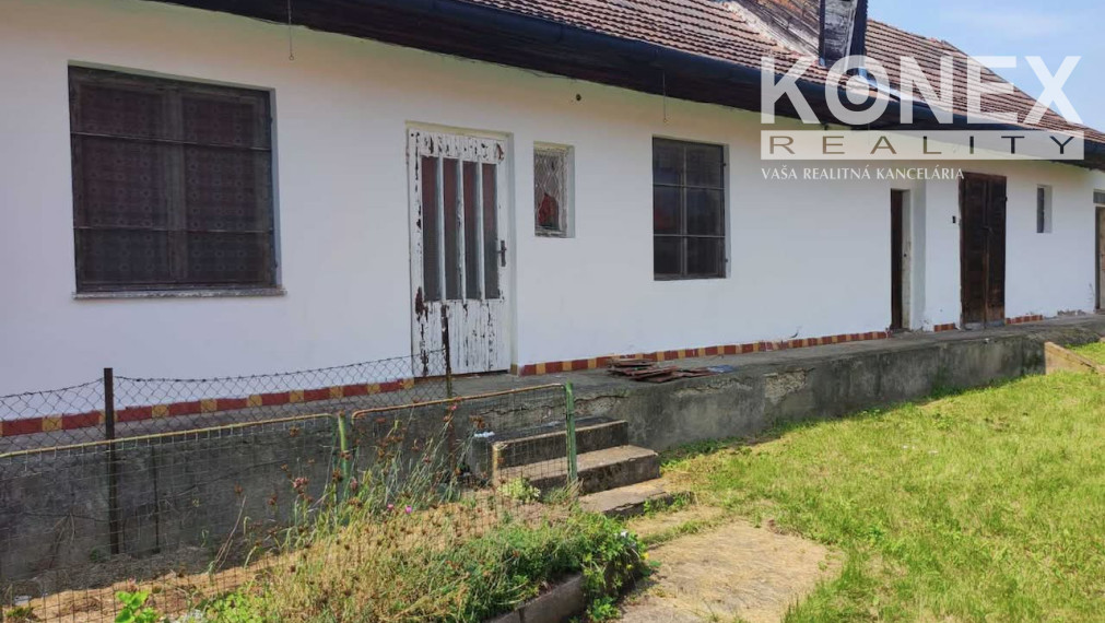 ID-4760 NA PREDAJ Rodinný dom na rekonštrukciu - BAČKOV