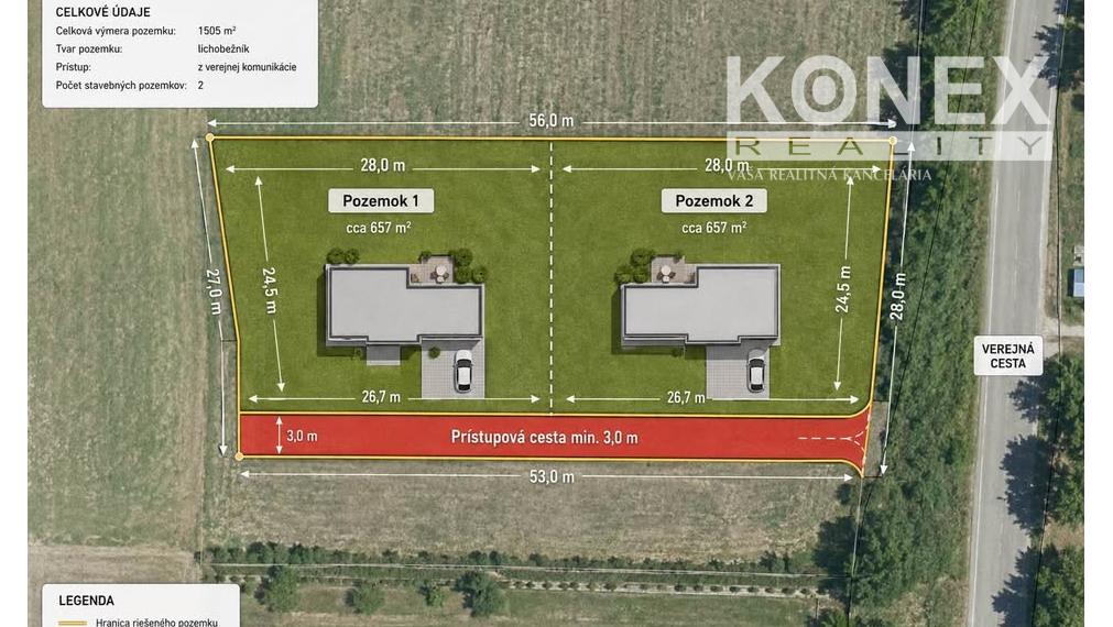 ID-4804 NA PREDAJ Pozemok 1 481 m² - VYŠNÁ ŠEBASTOVÁ