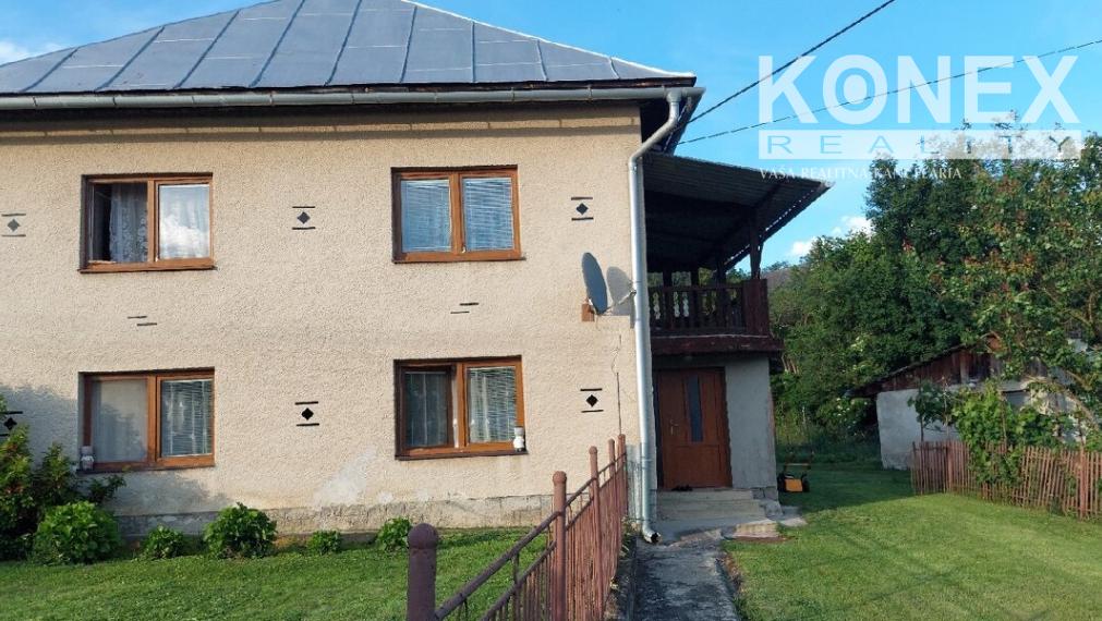 ID-4828 NA PREDAJ Poschodový rodinný dom HAŽLÍN, okr. Bardejov