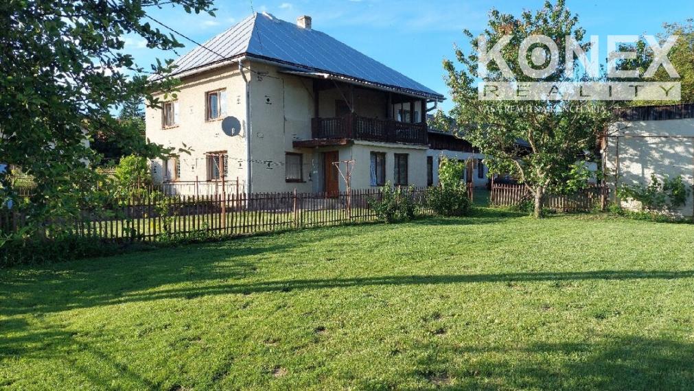 ID-4828 NA PREDAJ Poschodový rodinný dom HAŽLÍN, okr. Bardejov