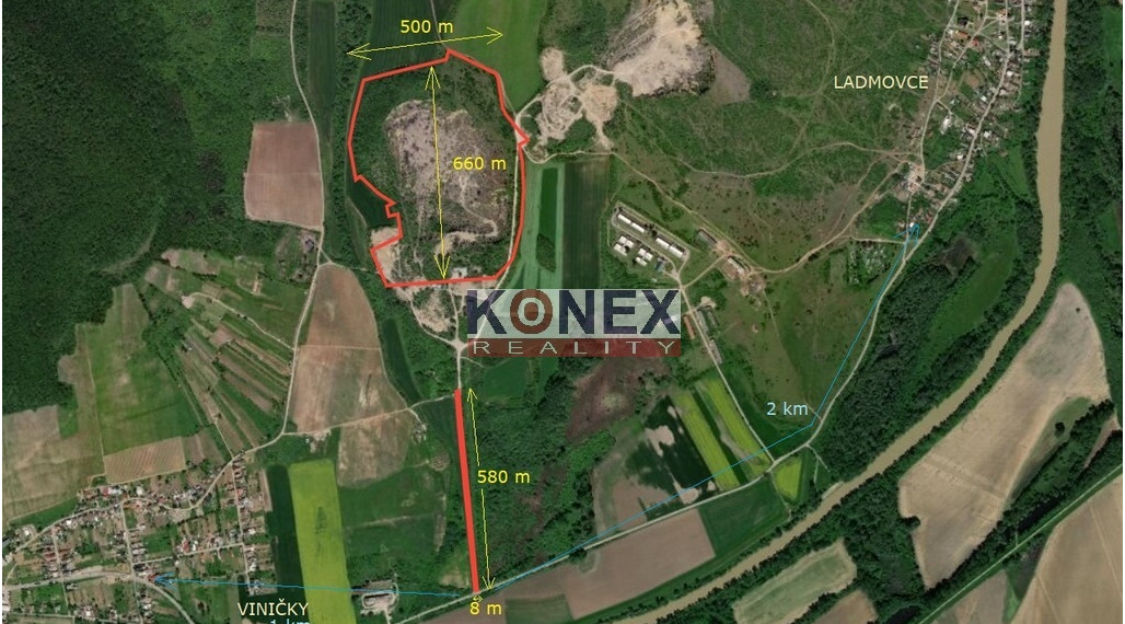 Ložisko stavebného kameňa – pozemok 26 há, Ladmovce