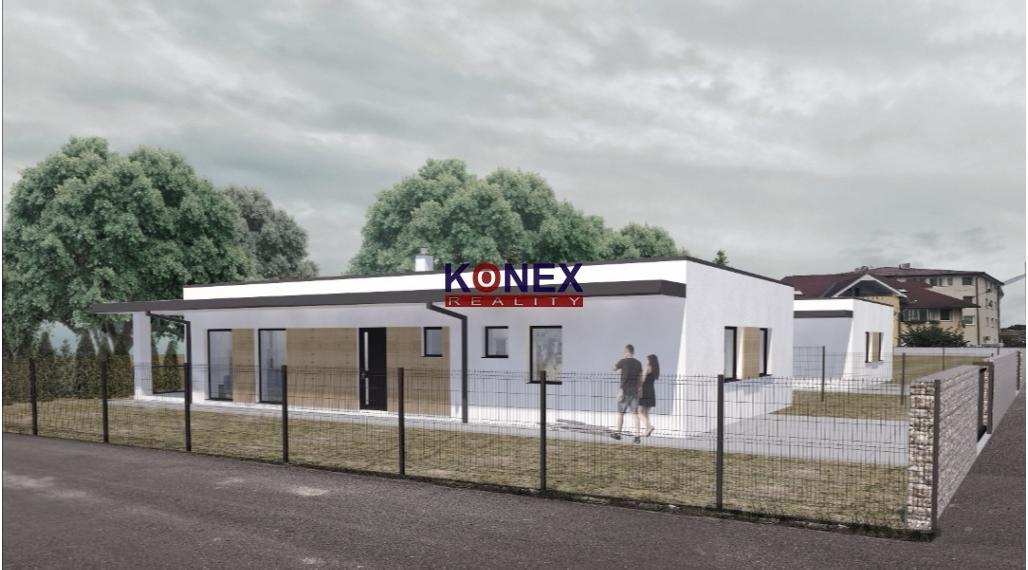 Novostavba – rodinný dom, bungalov so strešnou záhradou, Sobrance