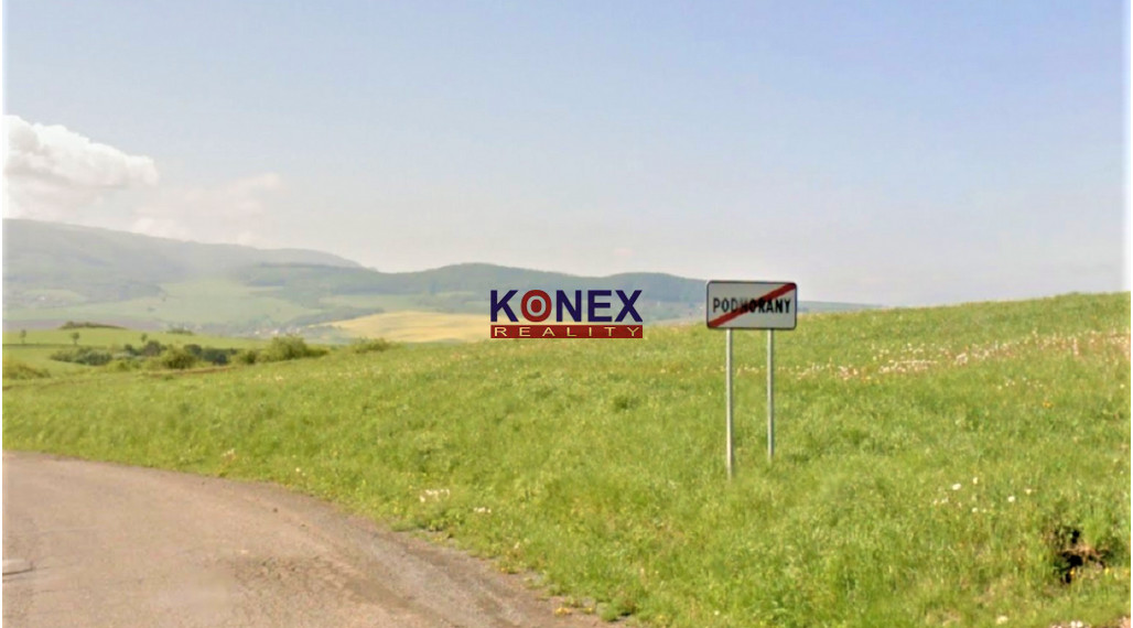 NA PREDAJ – pozemok v obci Podhorany, okres Prešov