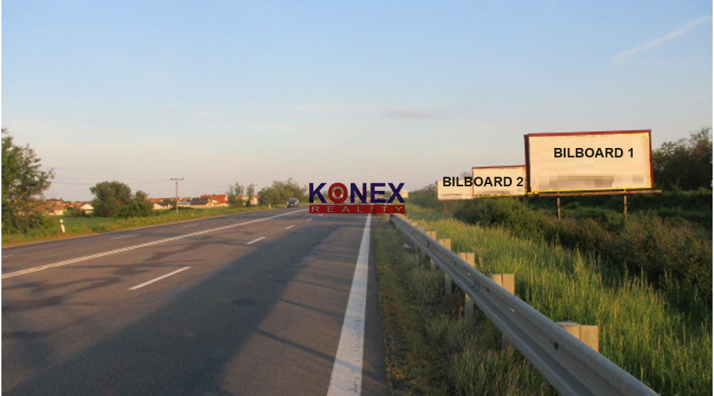 Pozemok s 2 bilboardmi Humenská cesta - Michalovce.