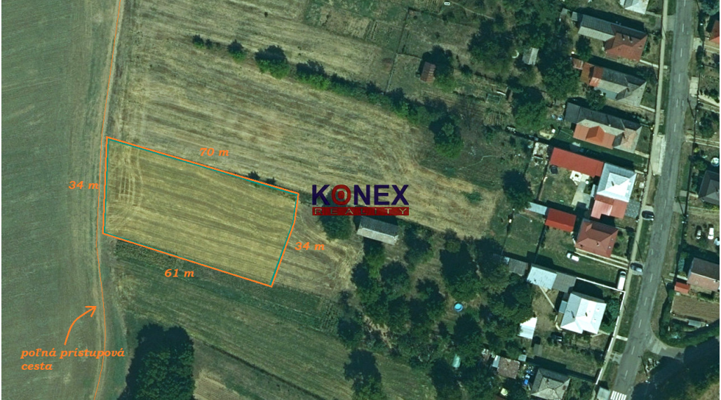 VÝHODNE – Pozemok LOŽÍN - NA PREDAJ