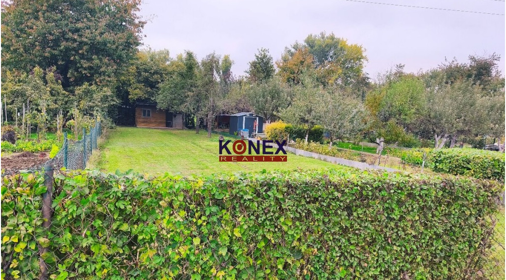 Rekreačná záhrada s drevenou chatkou - MICHALOVCE