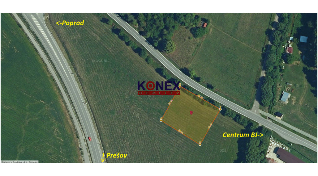 ID-3098 Pozemok (2063 m2) v priemyselnej zóne BARDEJOV