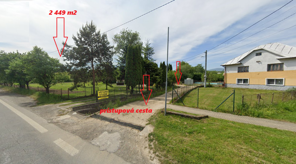 ID-2546 Na predaj pozemok – obec Soľ (okres Vranov n/T)