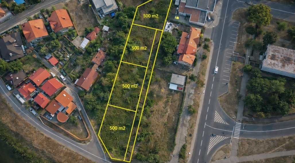 ID-3431 SUPER PONUKA! 4 stavebné pozemky pri centre Michaloviec