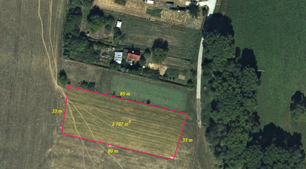 ID-3688 Priestranný pozemok ŠTEFANOVCE – okr. Vranov nad Topľou