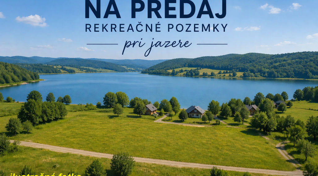 ID-3894 Predaj rekreačných pozemkov pri jazierku – len 60 km od Bratislavy
