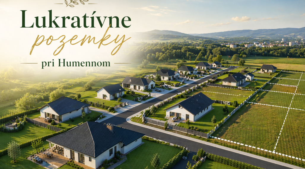 ID-3904 NA PREDAJ – stavebné pozemky v lukratívnej lokalite LACKOVCE