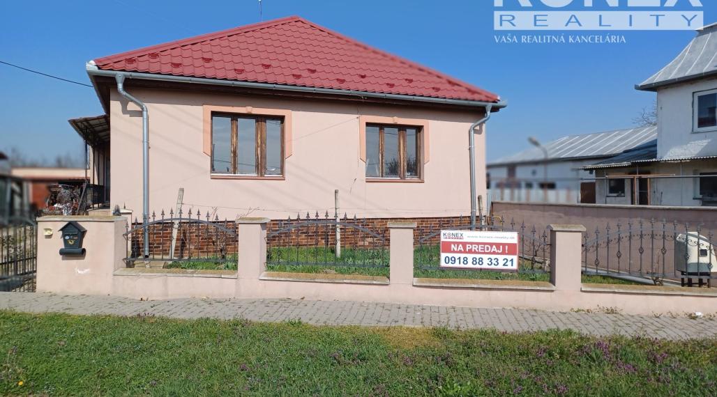 ID-3912 Pekný rodinný dom v obci Somotor – Véč – NA PREDAJ