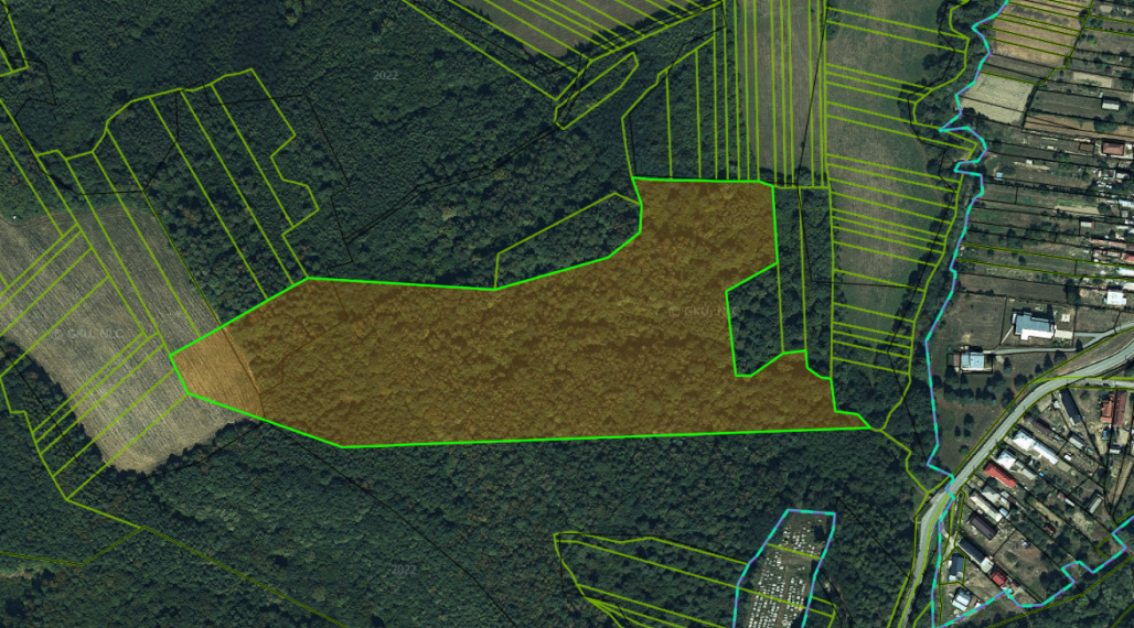 ID-3985 NA PREDAJ 62.475 m2 podiel na pozemku – VYŠNÝ HRUŠOV