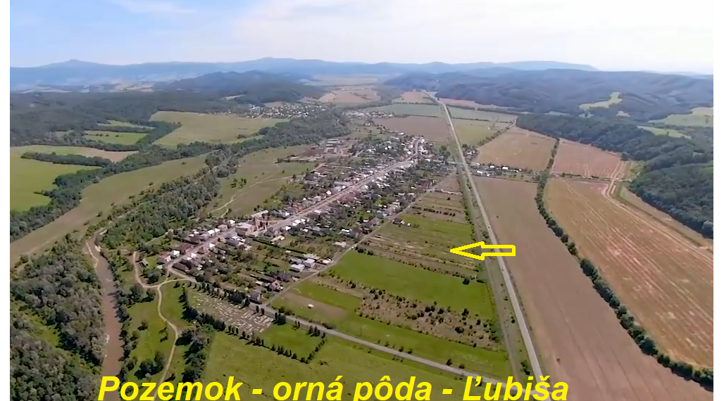 ID-4319 Na predaj orná pôda v obci Ľubiša – 982 m²