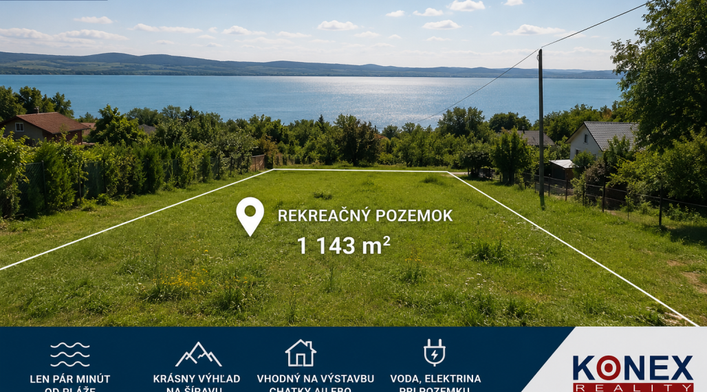 ID-8564 NOVINKA! Pozemok na Zemplínskej Šírave - Vinianka