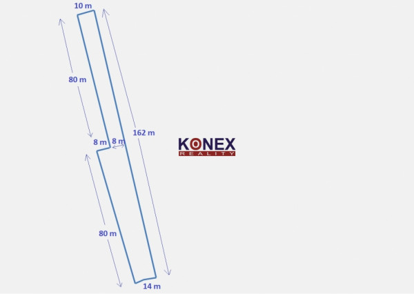Pozemok so starším domom v obci Lastomír, 5 km od Michaloviec