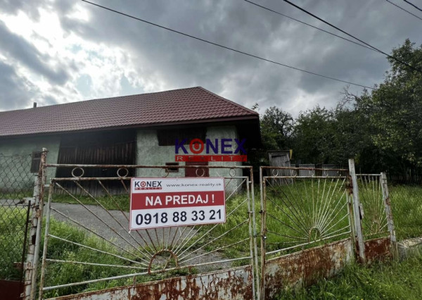 Chalupa/rodinný dom v obci LADOMIROV, okr. Snina