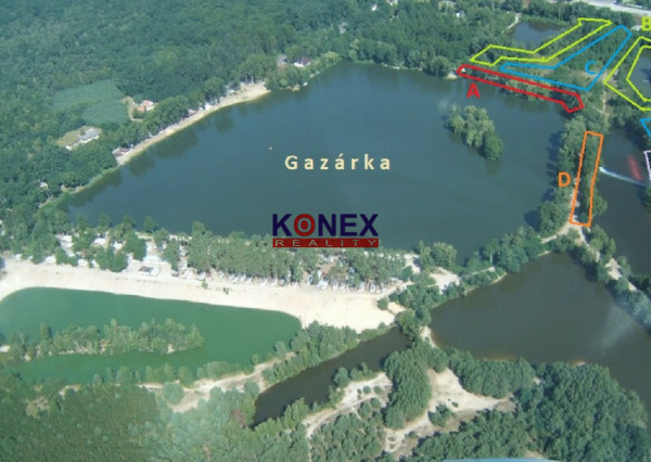 JEDINEČNÁ PONUKA! Rekreačné pozemky Šaštín-Stráže, jazero GAZÁRKA, Zóna A