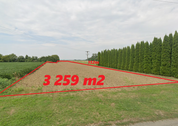 Na predaj stavebný pozemok v obci Pinkovce