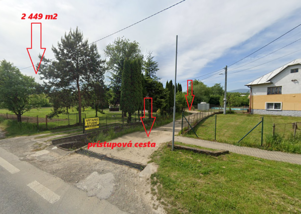 ID-2546 Na predaj pozemok – obec Soľ (okres Vranov n/T)