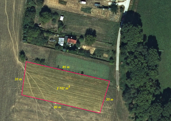 ID-3688 Priestranný pozemok ŠTEFANOVCE – okr. Vranov nad Topľou