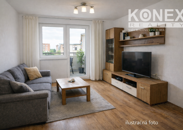 ID-3813 NA PREDAJ 2-izbový byt VEĽKÉ KAPUŠANY