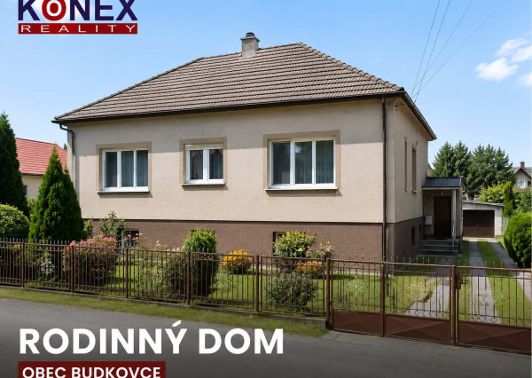 ID-4064 Pekný štvorec - rodinný dom v obci Budkovce