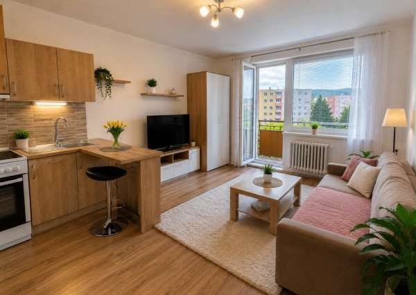 ID-4312 NA PREDAJ – garsónka s balkónom Vranov nad Topľou