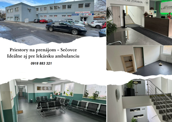 ID-4392 Na prenájom komerčné priestory – Sečovce
