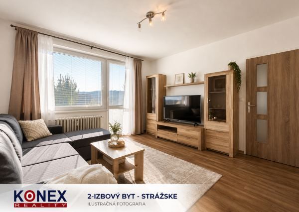 ID-4562 NA PREDAJ 2-izbový byt STRÁŽSKE