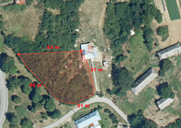 ID-4616 NA PREDAJ POZEMOK (17 á) - obec LASTOVCE