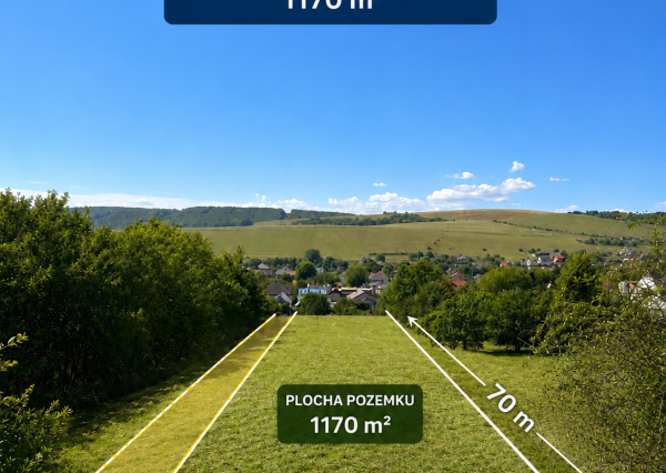 ID-4645 Lukratívny STAVEBNÝ pozemok v Raslaviciach