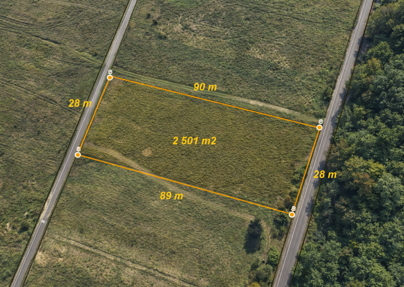 ID-3477  Rozľahlý pozemok v obci Zemplínske Hámre – 2 501 m²