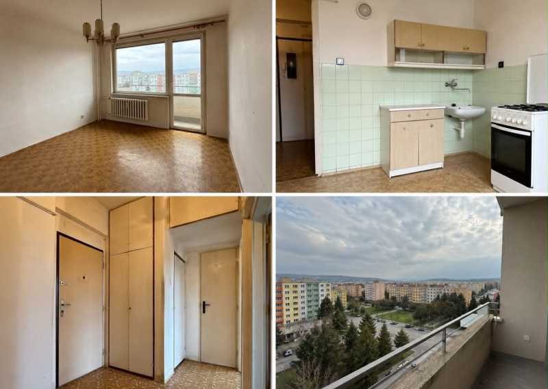 ID-4059 NA PREDAJ 1-izbový byt vo Vranove nad Topľou