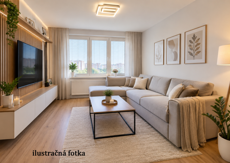 ID-4844 NA PREDAJ 3-izbový byt po rekonštrukcii Košice - Sever