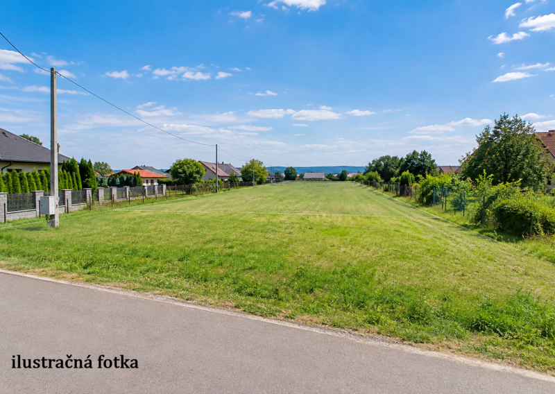 ID-4847 NA PREDAJ Pozemok na výstavbu rodinného domu SLIEPKOVCE