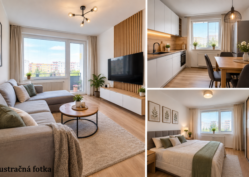 ID-4856 NA PREDAJ 3-izbový byt s balkónom Humenné
