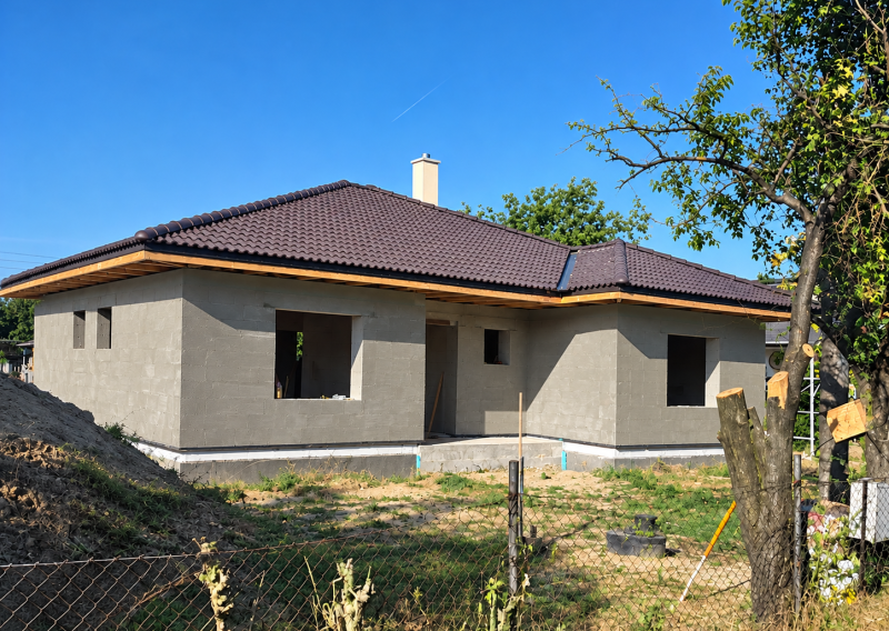 ID-4937 NA PREDAJ NOVOSTAVBA rodinného domu v obci MORAVANY