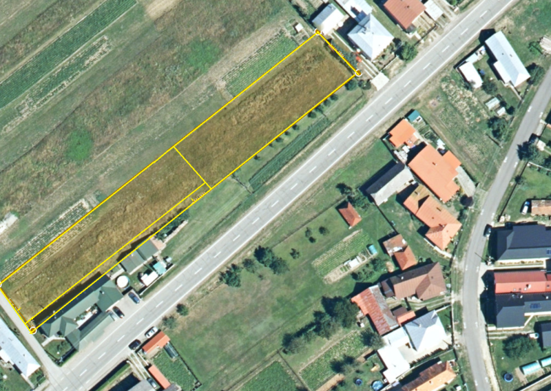 ID-4989 NA PREDAJ Dva 15-árové pozemky na výstavbu domu - STAKČÍN