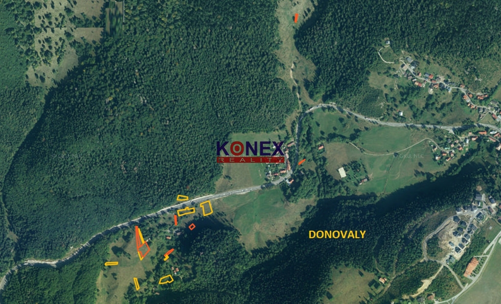 Na predaj pozemky – trvalé trávne porasty – Donovaly, Motyčky